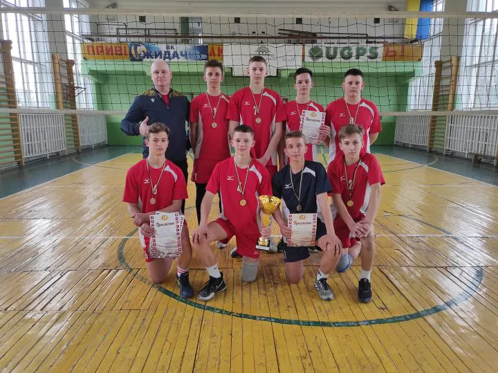 Волейбол. Збірна ДЮСШ Стрий – чемпіони Львівщини 2021 року